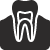 Tooth with checkmark icon